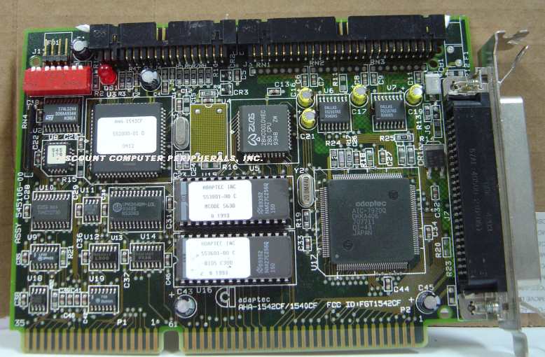 ADAPTEC AHA-1542CF - 16 bit ISA SCSI CTLR w/floppy and centronic