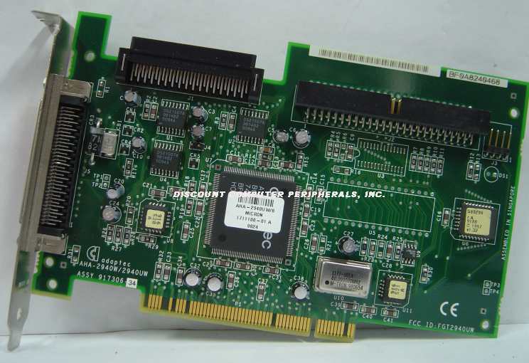 ADAPTEC AHA-2940UW_B - ADAPTER CARD PCI ULTRA WIDE CONTROL CARD