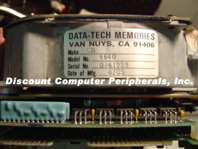 CMI CM6640 - 33MB 5.25IN FH MFM CMI COMPUTER MEMORIES 6640 - Cal