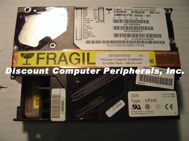 COMPAQ 199590-001 - 4.3GB 3.5IN HH SCSI 68PIN