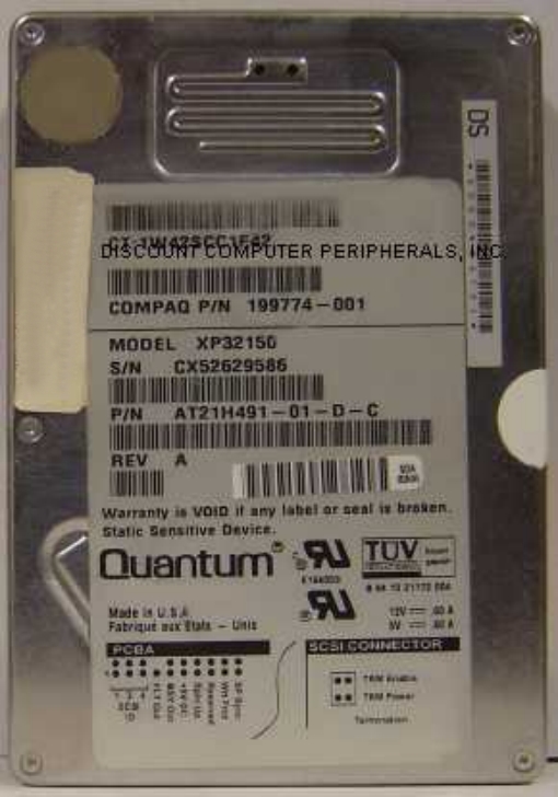 COMPAQ 199774-001 - 2.1 GB 3.5in FAST WIDE 68 PIN SCSI - Call or