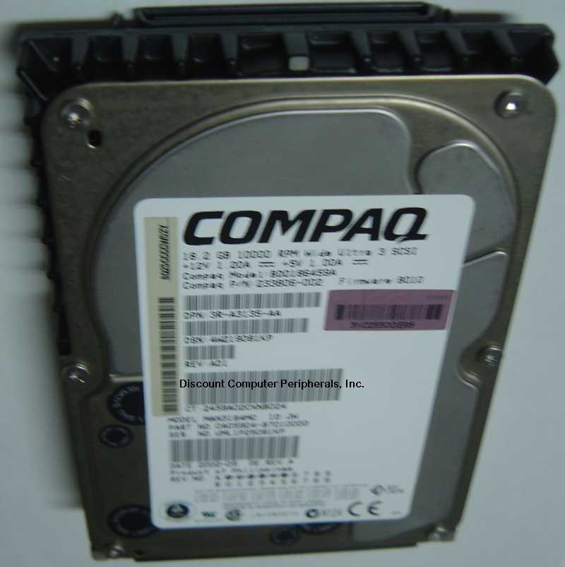 COMPAQ 233806-002 - 18.4GB 3.5 LP SCSI U160 SCA 10K BD0186459A