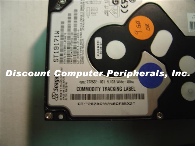 COMPAQ 272532-001 - 9.1 GB 7200RPM HH WIDE ULTRA SCSI