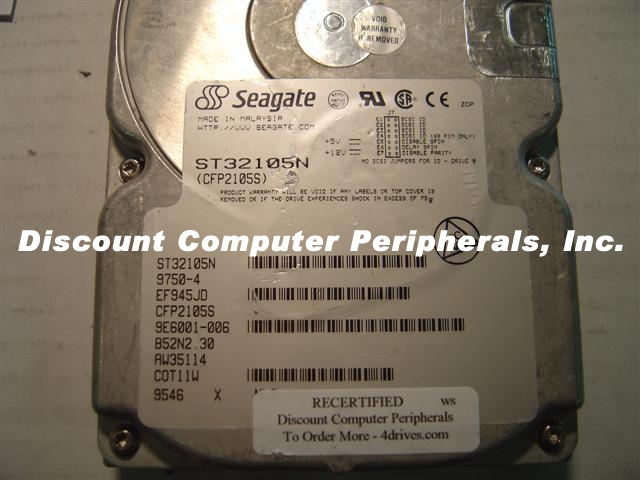 CONNER CFP2105S - 2GB 3.5IN SCSI 50PIN - Call or Email for Quote