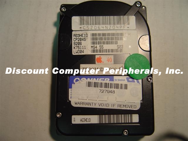 CONNER CP2045 - 40MB 2.5IN SCSI Drive - Call or Email for Quote.