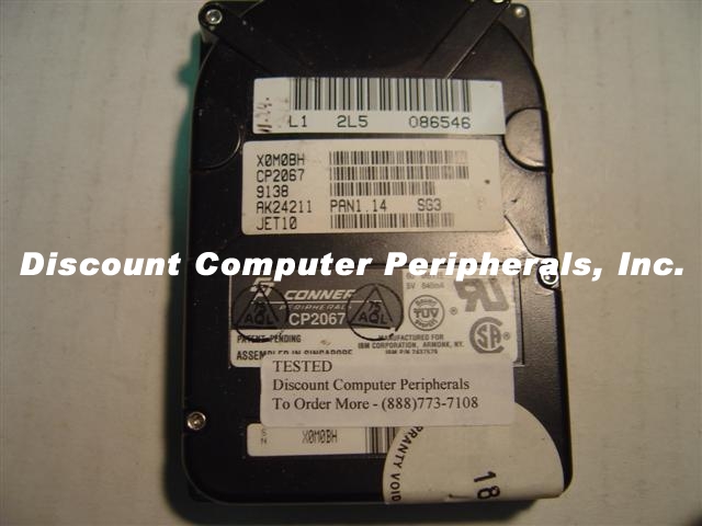 CONNER CP2067 - 67MB 2.5IN IDE NOTEBOOK DRIVE