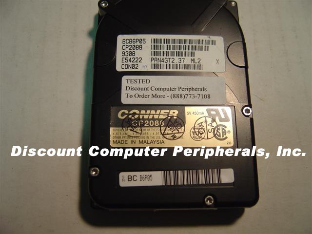 CONNER CP2088 - 88MB 2.5IN IDE NOTEBOOK DRIVE - Call or Email fo