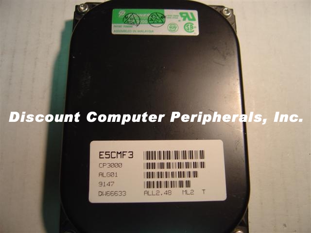 CONNER CP3000 - 40MB 3.5IN IDE - Call or Email for Quote.