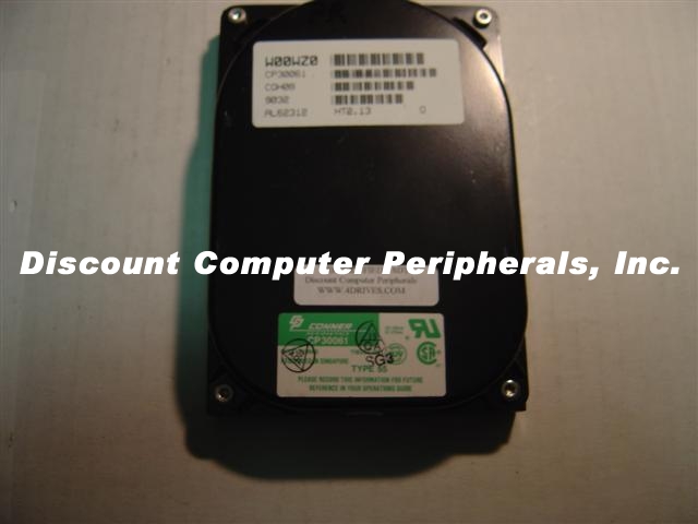 CONNER CP30061 - 60MB 3.5IN IDE - Call or Email for Quote.