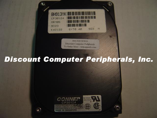CONNER CP30124 - 120MB 3.5IN IDE