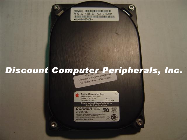 CONNER CP30175E - 160MB 3.5IN LP SCSI 50 PIN