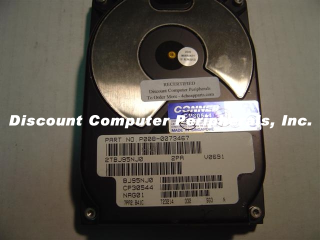 CONNER CP30544 - 540MB 3.5IN IDE - Call or Email for Quote.