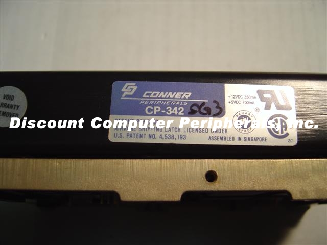 CONNER CP342 - 42MB 3.5IN IDE - Call or Email for Quote.