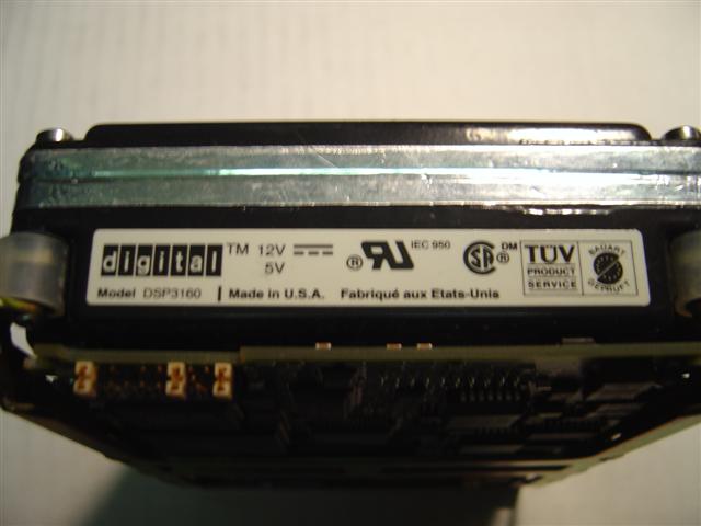 DEC DSP3160 - 1.6GB 3.5IN HH SCSI 50PIN - Call or Email for Quot
