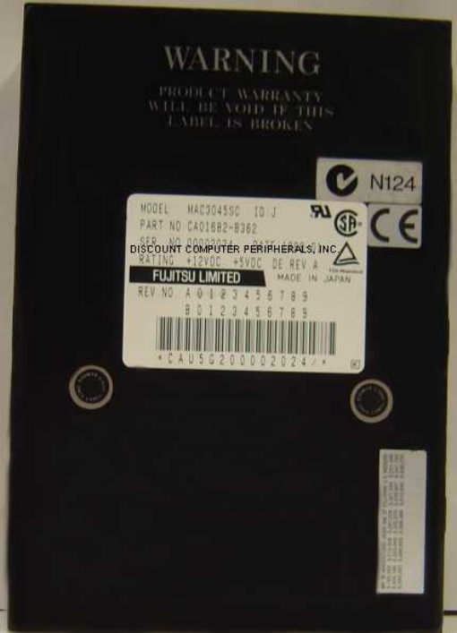 FUJITSU MAC3045SC - 4.5GB 3.5 SCSI SCA 10K RPM