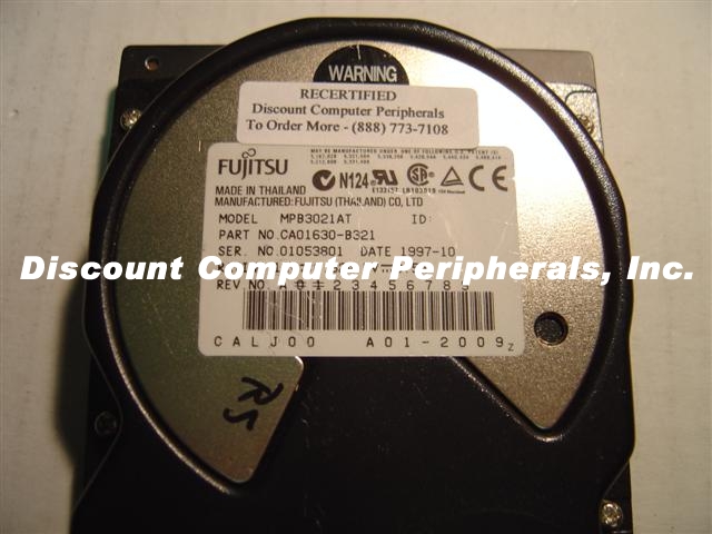 FUJITSU MPB3021AT - 2.16GB 3.5 LP IDE - Call or Email for Quote.