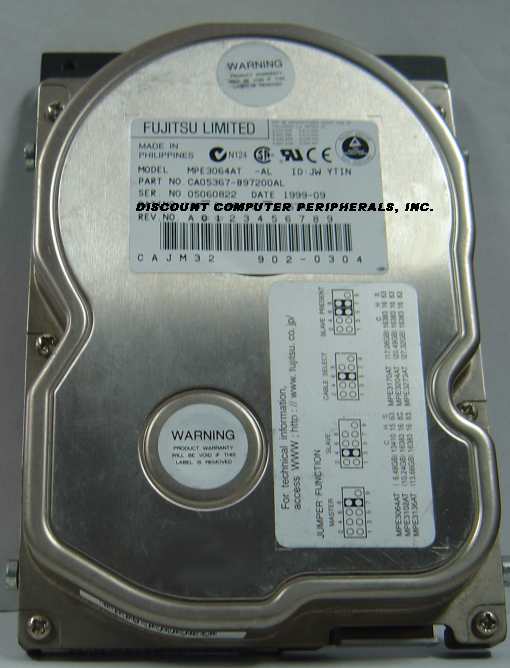 FUJITSU MPE3064AT - 6.4GB 3.5in IDE CA05367-B97200AL