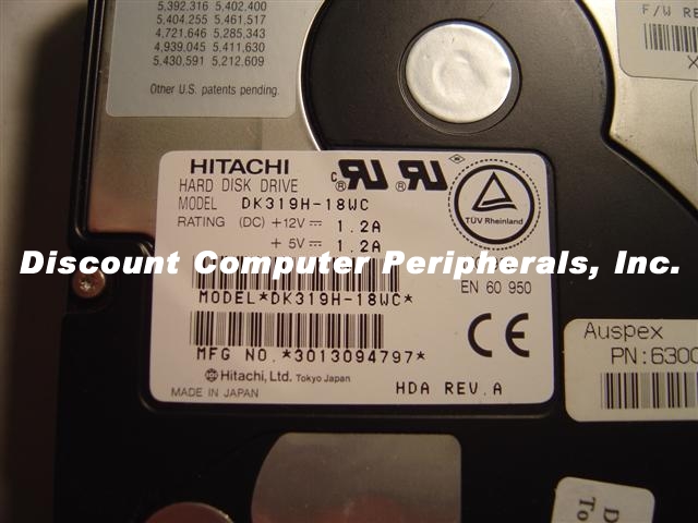 HITACHI DK319H-18WC - 18.2GB 7200 RPM SCSI SCA 3.5 HH