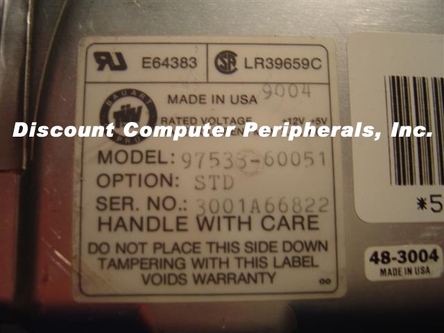 HEWLETT PACKARD 97533-60051 - 150MB 5.25IN ESDI - Call or Email