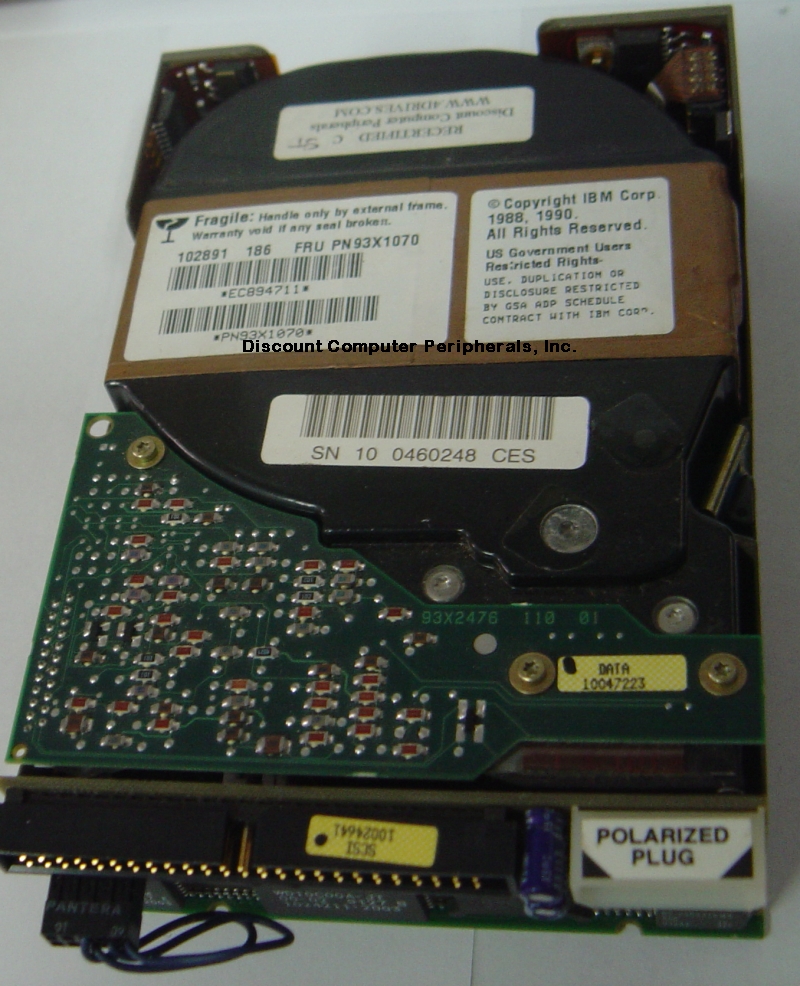IBM 0661-186 - 160MB 3.5IN HH SCSI 50PIN 93X1070