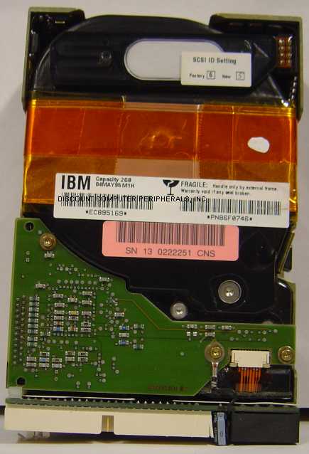 IBM 0664M1H - 2.0GB 3.5IN HH SCSI 50PIN TYPE 0664-M1H - Call or