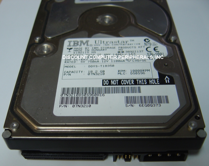 IBM DDYS-T18350_68PIN - 18.35GB 10K RPM SCSI 68 PIN - Call or Em