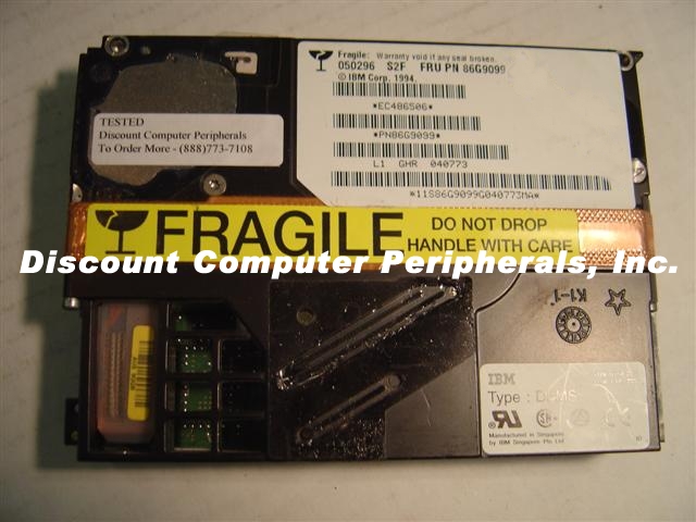 IBM DFMSS2F - 2.1GB 3.5IN 3H SCSI 50PIN - Call or Email for Quot