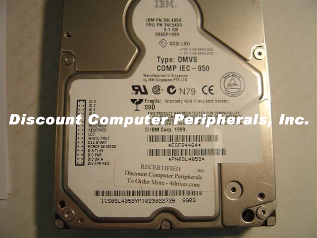 IBM DMVS-9 - SEE PART NUMBER DMVS-09D FOR PRICING AND AVAILABILI