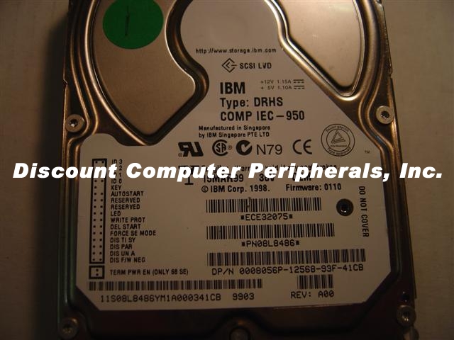 IBM DRHS-36V - 36.95GB 7200RPM HH SCSI LVD 68 PIN 36XP - Call or