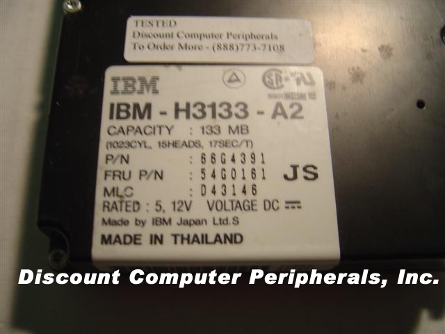 IBM H3133-A2 - 120MB 3.5IN IDE