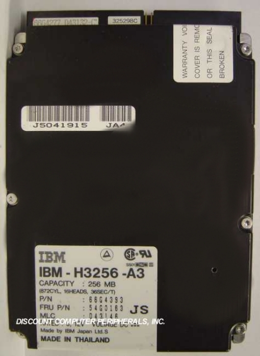IBM H3256-A3 - 256MB 3.5IN 3H IDE
