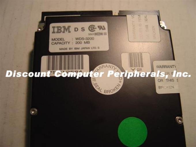 IBM WDS3200 - New Old Stock - 216MB SCSI 50 Pin 3.5 inch