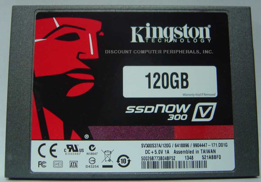 KINGSTON SV300S37A_120G - 120GB SSD SOLID STATE SATA III 2.5IN D