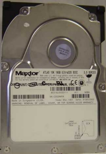 MAXTOR 8C018J0 - 18GB 3.5in SCSI 80PIN Drive
