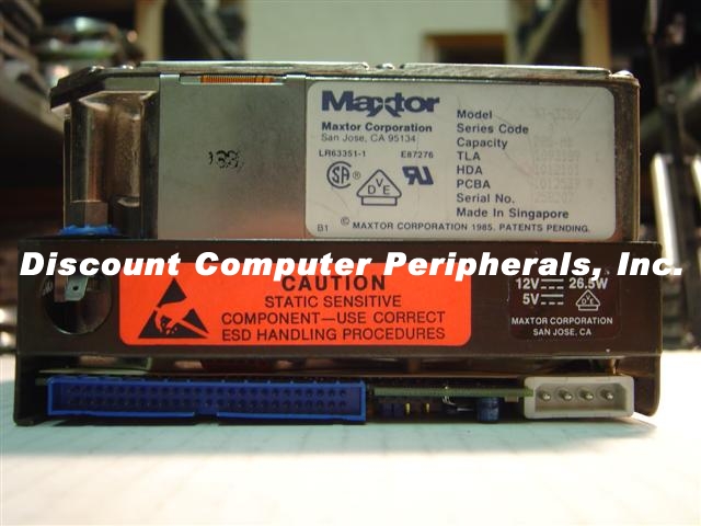 MAXTOR XT-3280 - 244MB 5.25IN FH SCSI 50PIN - Call or Email for
