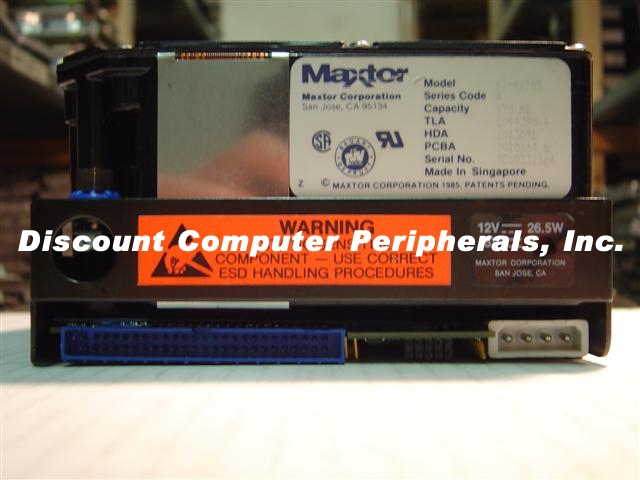 MAXTOR XT-4170S - 155MB 5.25IN FH SCSI - Call or Email for Quote