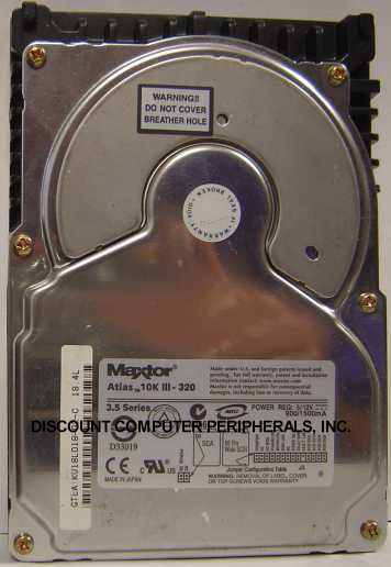 QUANTUM KU018L2 - 18.4GB 10K RPM U320 SCSI WIDE 68PIN 3.5in Gene