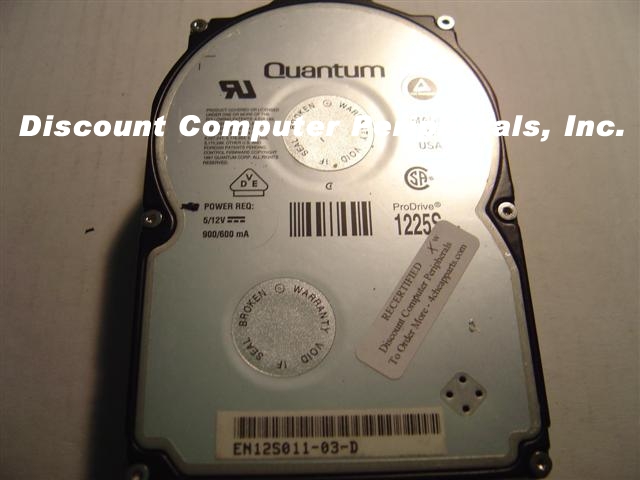 QUANTUM LPS1225S - 1.2GB 3.5 SCSI 50 PIN 5400 RPM PRODRIVE LPS -