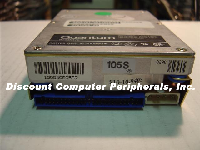 QUANTUM PRO105S - 105MB 3.5IN SCSI HH PRODRIVE - Call or Email f