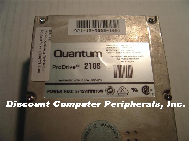 QUANTUM PRO210S - 210MB 3.5 SCSI HH PRODRIVE