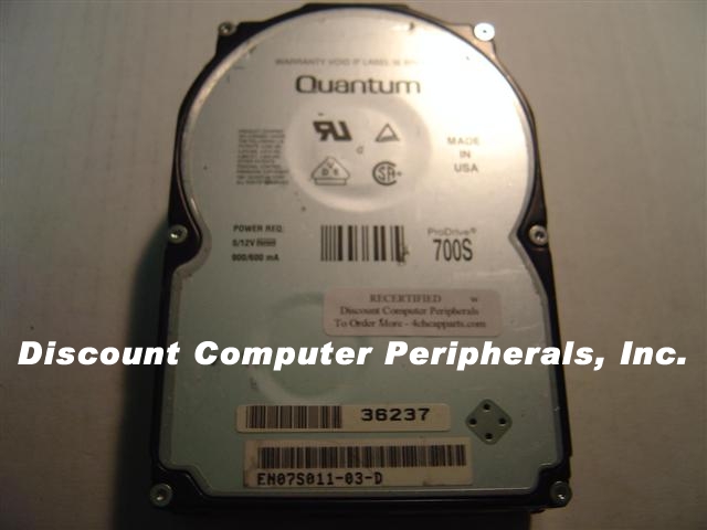 QUANTUM PRO700S - 700MB 3.5 SCSI HH PRODRIVE - Call or Email for