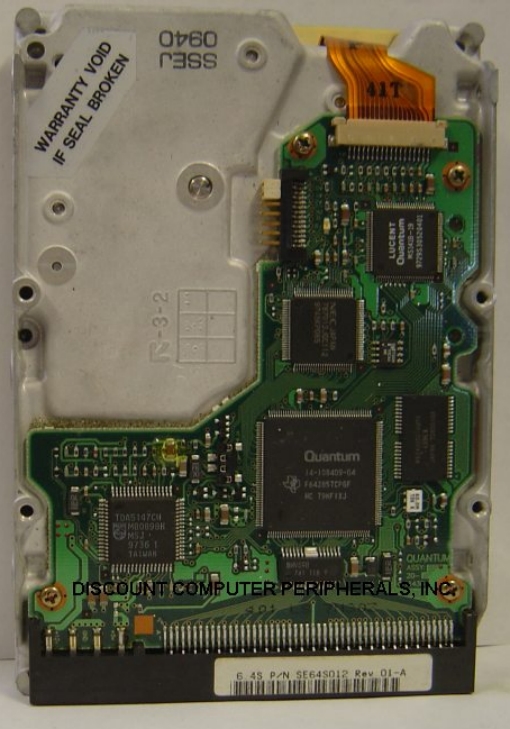 QUANTUM QM36400SE-S - 6.4GB 3.5 in SCSI 50 PIN FIREBALL SE - 3 D
