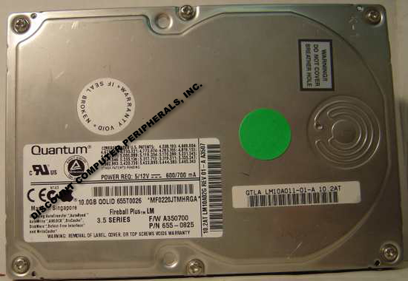 QUANTUM QMP10000LM-A - 10GB 3.5 IDE LP 7200 RPM LM10A