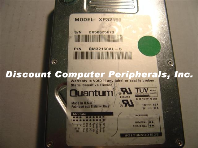 QUANTUM XP32150 - 2.15GB 3.5 SCSI 50PIN LP 7200 RPM ATLAS - Call