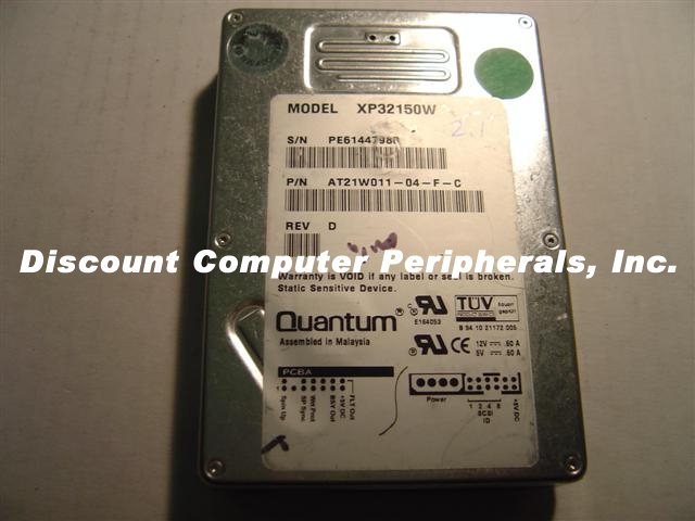 QUANTUM XP32150W - 2.1GB 3.5 SCSI WIDE 7200 RPM ATLAS