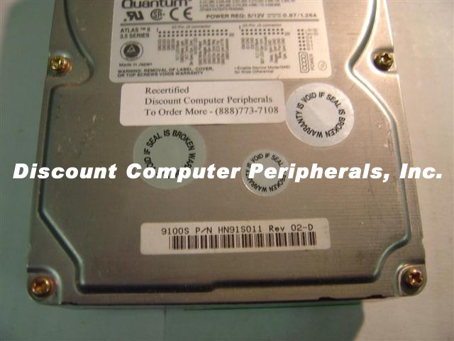 QUANTUM XP39100 - 9.104GB 3.5 SCSI HH 7200 RPM ATLAS II HARPOON