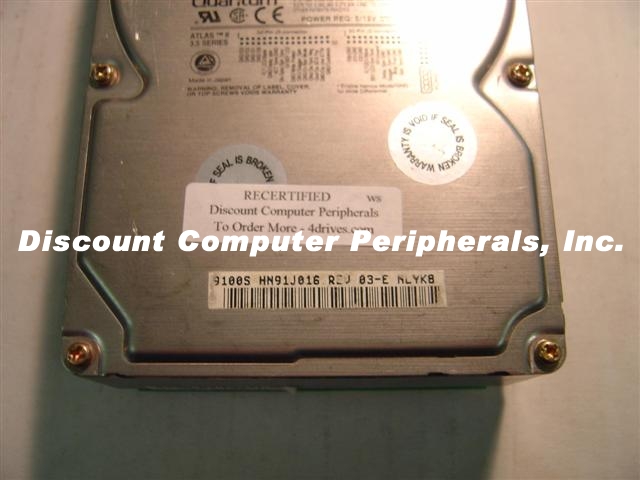 QUANTUM XP39100J - 9.1GB 3.5 SCSI SCA HH 7200 RPM HN91J