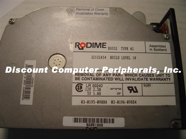 RODIME RO352 - 10MB 3.5IN HH MFM - Call or Email for Quote.