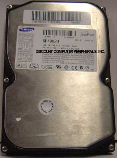 SAMSUNG SP4002H - 40GB 7200RPM  3.5IN LP IDE - Call or Email for