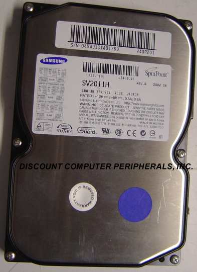 SAMSUNG SV2011H - 20GB ATA-100 3.5IN LP IDE - - Call or Email fo
